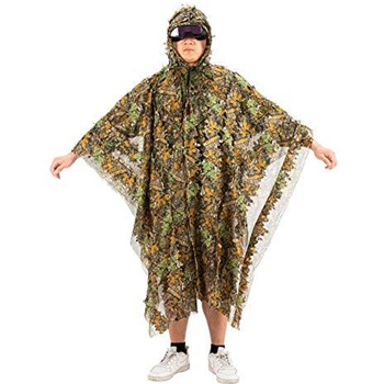   Pinty 3D Bionic Ghillie Suit Leafy Outdoor Camo for Hunting Airsoft Wildlife Photography Bird Watching Breathable - $19.99 (Free S/H over $25) - $19.99
