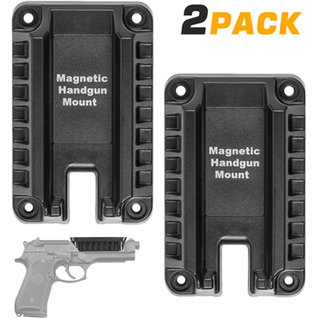   Gogoku Gun Magnet 2-Pack Mount Holster Quickdraw Gun Magnet & Magnetic Concealed Tactical Holder for Pistol in Truck - $19.79 (Free S/H over $25) - $19.79