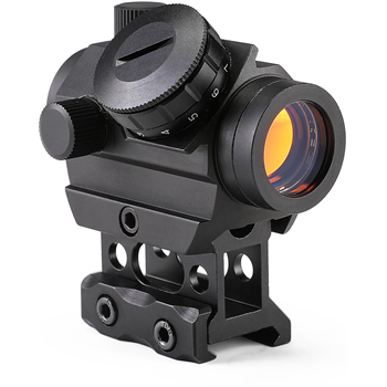   Pinty 1x25mm Tactical Red Dot Sight 3-4 MOA Compact Red Dot Scope 1â€ Riser Mount - $29.99 (Free S/H over $25) - $29.99