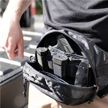   LA Police Gear Frunk Pack w/ Removable Holster (Black, Gray, Green, Blue) - $13.49 after code "10savings" ($1.99 Shipping Over $125) - $13.49