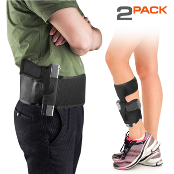   Gogoku Belly Band Holster Ankle Holster 2-Pack Combo for Concealed Carry, IWB Gun Holsters - $9.59 (Free S/H over $25) - $9.59