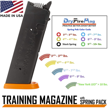   DRYFIREMAG Training Magazine for Glock 9, 40, 357, 45 G.A.P Dry Fire Training with Audible & Tactile Simulation - $104.99 (Free S/H over $25) - $104.99