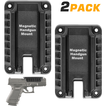   Gogoku Gun Magnet 2-Pack Mount Holster Quickdraw Gun Magnet & Magnetic Concealed Tactical Holder for Pistol in Truck - $19.79 (Free S/H over $25) - $19.79