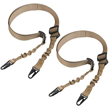   Gogoku 2 Point Gun Sling with HK Clips Swivels for Tactical Rifle Shotgun Outdoor Hunting Shooting Adjustable Strap - $5.99 (Free S/H over $25) - $5.99