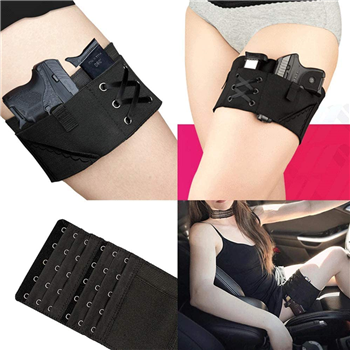   Concealed Carry Gun Leg Holster for Women Black - $19.99 (Free S/H over $25) - $19.99