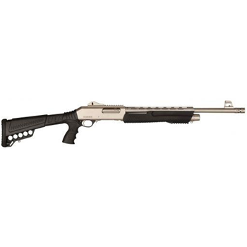   Dickinson XX3 Tactical 20" 12 Ga Shotgun 3" Pump, Silver Marinecote - $249.99 - $249.99