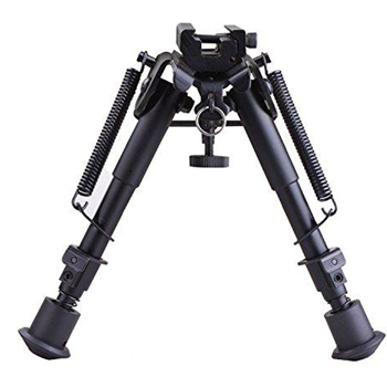   CVLIFE 6-9 Inches Tactical Rifle Bipod Adjustable Spring Return with Adapter - $14.39 w/code "QPHWHHH2" (Free S/H over $25)
