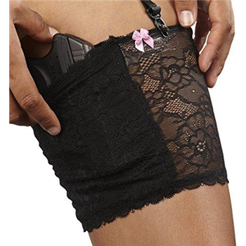   Bulldog Cases Concealed Lace Thigh Holster with Garter Straps (2-Pack) - $27.99 (Free S/H over $25)