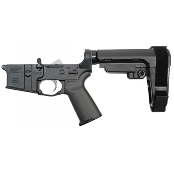   PSA AR-15 MOE+ EPT with SBA3 Adjustable Brace Lower - 5165450684 - $269.99