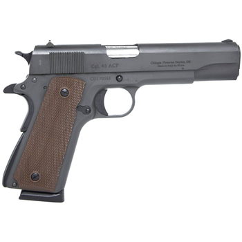   Charles Daly .45 ACP 1911 Pistol, Black W/ Brown Checkered Grips - $499.99