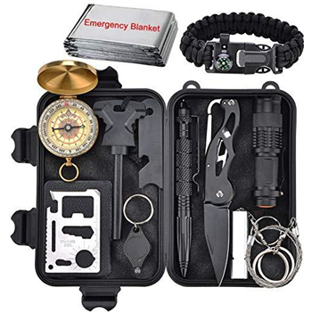   Emergency Survival Kit 13 in 1, Outdoor Survival Gear - $20.30 (Free S/H over $25) - $20.30