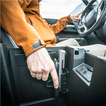   Gun Magnet Mount & Holster for Vehicle and Home, Quick Load & Draw - $15.99 (Free S/H over $25) - $15.99