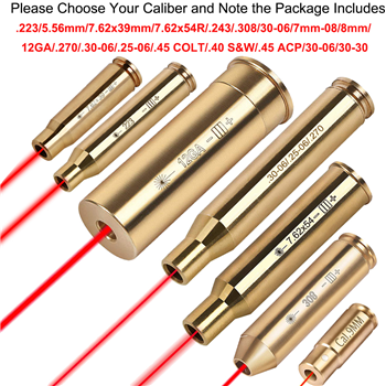   Gogoku 9mm and 5.56mm Red Laser Boresighter with 3 Sets of Batteries - $11.04 (Free S/H over $25) - $11.04