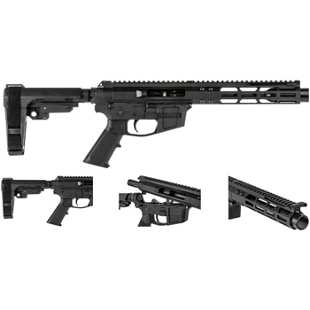   Foxtrot Mike Products 7" Glock Style Side Charging 9mm AR Pistol w/ SBA3 Brace - Primary Arms Exclusive - $699.99 - $699.99