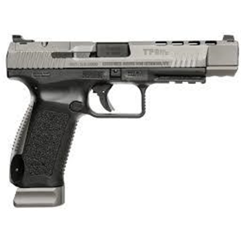   Century TS9SFx Double 9mm 5.2" 20+1 FOF Black Intergchangeable Backstrap Polymer Grip/Frame Gray Cerakote - $499.99 - $499.99