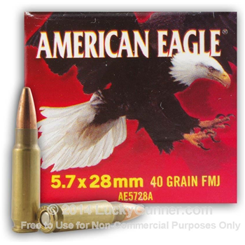   American Eagle 5.7x28mm 40gr FMJ 50rds - $49.99