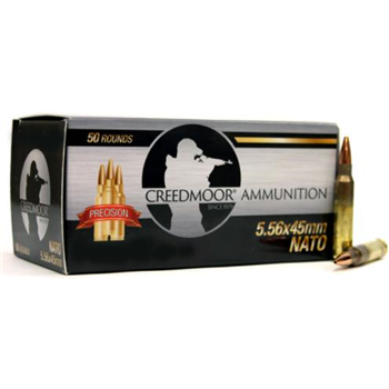   Creedmoor 5.56 NATO 75 Gr HPBT Ammunition In LC Brass 50 rounds - $53.49 (Free S/H over $99 w/code "FREESHIP")