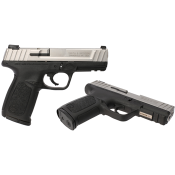   Smith & Wesson SD9VE 9mm Pistol 16 Round - Stainless - $349.99