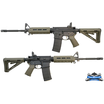   PSA PA-15 16â€ Nitride M4 Carbine 5.56 NATO MOE AR-15 Rifle, Od Green - $689.99