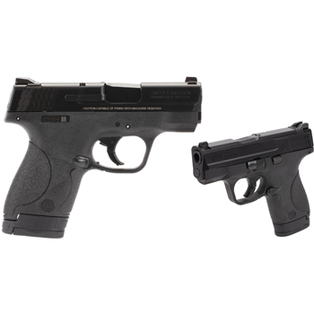  Smith & Wesson M&P Shield 9mm Sub Compact 8rnd Handgun 3.1" Barrel Black - $349.99
