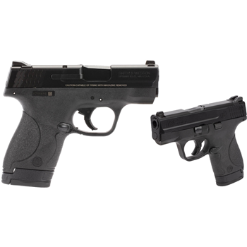   Smith & Wesson M&P Shield 9mm Sub Compact 8rnd Handgun 3.1" Barrel Black - $349.99 - $349.99