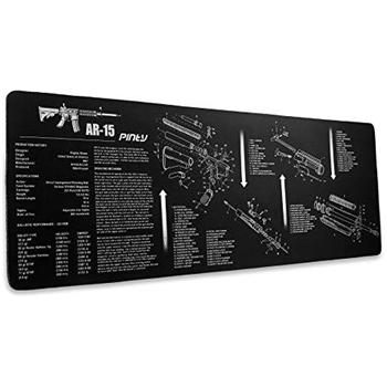  Pinty Gun Cleaning Pad Gun Mat Double Thickness Cleaning 12â€ x 36â€ Rubber Rifle Cleaning Mat Non-Slip Oil-Resistant - $14.99 (Free S/H over $25) - $14.99