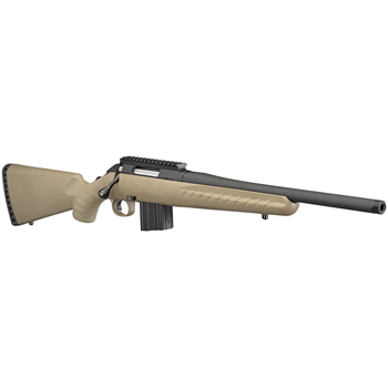   Ruger American Bolt Action 350 Legend 16" FDE Stock Black Finish 5 rd - $359.99 (Free S/H over $750) - $359.99