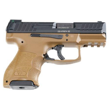   Heckler & Koch VP9SK 9mm 3.39" w/ Night Sights Brown - $819.99 - $819.99