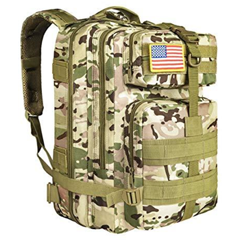   40% off NOOLA Military Tactical Backpack Army Rucksack Assault Pack Molle Bag Multicam w/code 401GZ46A - $17.99 (Free S/H over $25) - $17.99