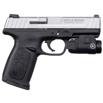   S&W SD9 VE 9mm Pistol w/ Crimson Trace Tactical Light - $369.99 - $369.99