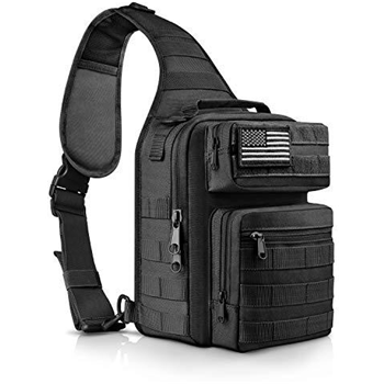   CVLIFE Tactical Sling Backpack - $16.51 w/code "30O8M1ZF" (Free S/H over $25) - $16.51