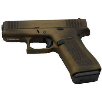   Glock 43X 9mm Pistol, Battleworn Burnt Bronze - $599.99 - $599.99
