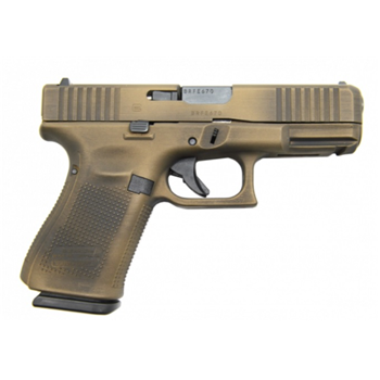   Glock 19 Gen5 4" 9mm Pistol, Battleworn Burnt Bronze 15rd - PA195S204-BBBW - $699.99 - $699.99