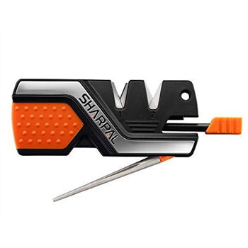   SHARPAL 101N 6-In-1 Pocket Knife Sharpener & Survival Tool, with Fire Starter, Whistle & Diamond Sharpening Rod - $9.99 (Free S/H over $25) - $9.99