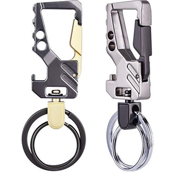   2 Pack Car Key Chain Bottle Opener Keychain (Multicolor) - $8.54 after 5% clip code (Free S/H over $25) - $8.54