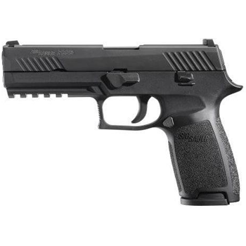   Sig Sauer P320 Fullsize 9mm Pistol, Black Contrast Sights â€“ 320F-9-B - $549.99 - $549.99