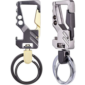   2 Pack Car Key Chain Bottle Opener Keychain (Multicolor) - $8.54 after 5% clip code (Free S/H over $25)