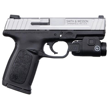   S&W SD9 VE 9mm Pistol w/ Crimson Trace Tactical Light - $369.99