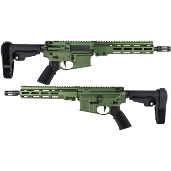   Geissle Automatics Super Duty Pistol 40mm Green 5.56 NATO 10.3" - $2150