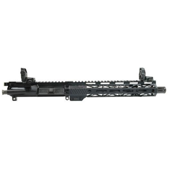   PSA 10.5" Carbine-length 5.56 NATO 1/7 Phosphate 10.5" Lightweight M-Lok Upper W/mbus Sight Set, BCG, & CH - $549.99