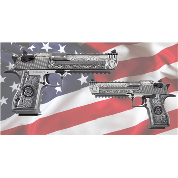   Magnum Research Desert Eagle Trump .50 AE Pistol 6", SS - $4999.99 - $4,999.99
