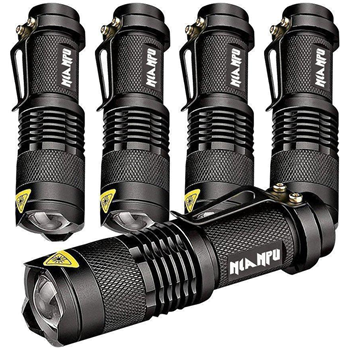   5 Pack SK-68 3 Modes Handheld Mini Cree Q5 LED Flashlight - $13.29 after 5% clip code (Free S/H over $25) - $13.29