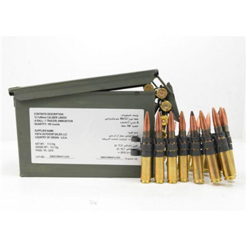   Federal 50 BMG M33/M17 4:1 Ball and Tracer Linked Ammo, 100rd Can - $349.99 + Free Shipping
