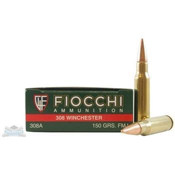   Fiocchi .308 Win 150gr FMJ 20rds 308A - $24.99