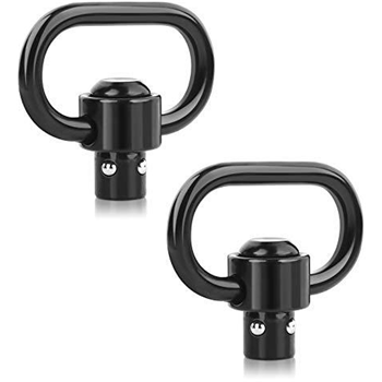   EZshoot 2 Pack QD Sling Swivel Mount, Quick Disconnect 1.25'' Loop and Push Button Sling Swivels - $5.97 w/code "FPHJ7JEB" (Free S/H over $25) - $5.97