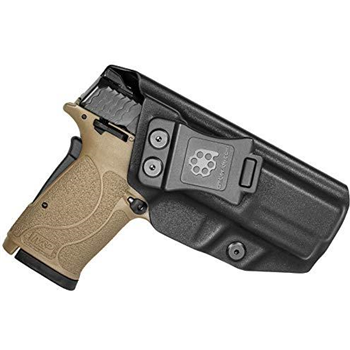   Amberide IWB KYDEX Holster Fit: S&W M&P 9mm Shield EZ Inside Waistband - $26.99 Shipped - Buy two get 10% OFF (Free S/H over $25) - $26.99