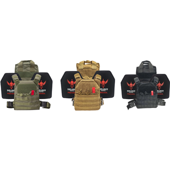   Shellback Tactical Defender Active Shooter Kit with Level IV Plates - $314.99 after code "TXTDL105" (Free shipping over $75) - $314.99