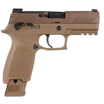   Sig Sauer P320 M18 Carry 9mm 3.9" Pistol, Coyote Tan - $649.99 - $649.99