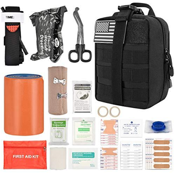   35% OFF IFAK Trauma Kit, Survival Emergency First Aid Kit w/code R3BCBRIK - $32.49 (Free S/H over $25) - $32.49