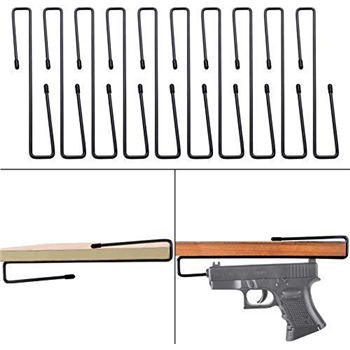   10 PCS Gun Rack, Pistol Rack for Gun Safe Shelf or Cabinet, Gun Safe Accessory - $9.89 After Code: â€œ5QLJKUJ3â€ (10%OFF) (Free S/H over $25) - $9.89